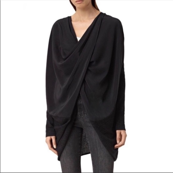 All Saints- Silk Twist Wool Jumper Sweater - Small - Picture 2 of 9